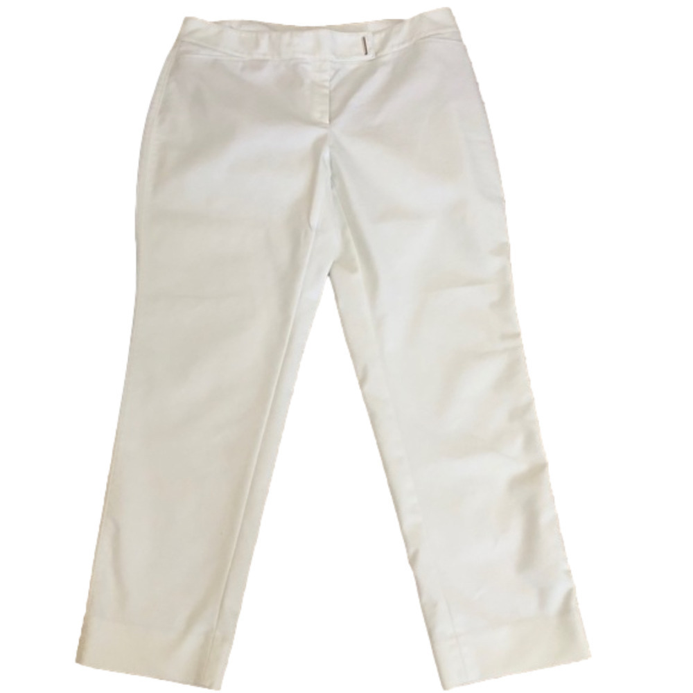 WHBM Perfect Form Contour Slacks Slim Ankle